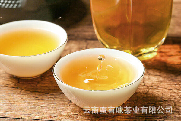 HelloYoung 500g Yunnan Pu-erh Tea Brick Tea Mu Ming and Drink Old Tree Raw Tea Brick