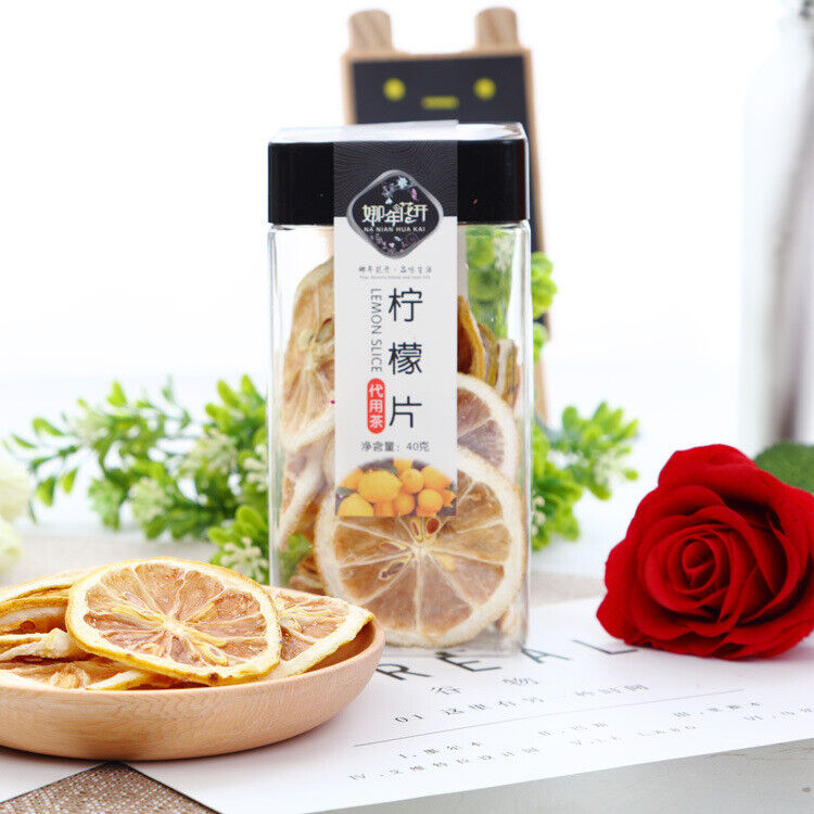 HelloYoung 40g Canned Lemon Slices Lemon Dried Medicinal Food Homologous Flower Grass Tea Secondary image