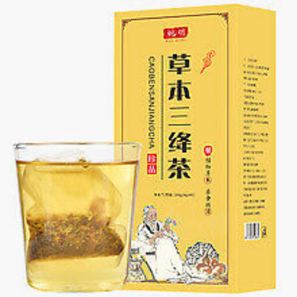 HelloYoung 160g Herbs three jiangtea corn beard mulberry kudzu willow three descending tea