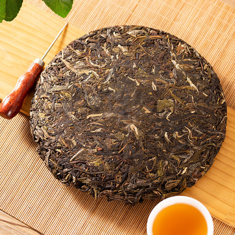 Puerh Raw Tea Baotang Laozhai 357g Pu-erh Tea Cake Pu'er Tea Main image