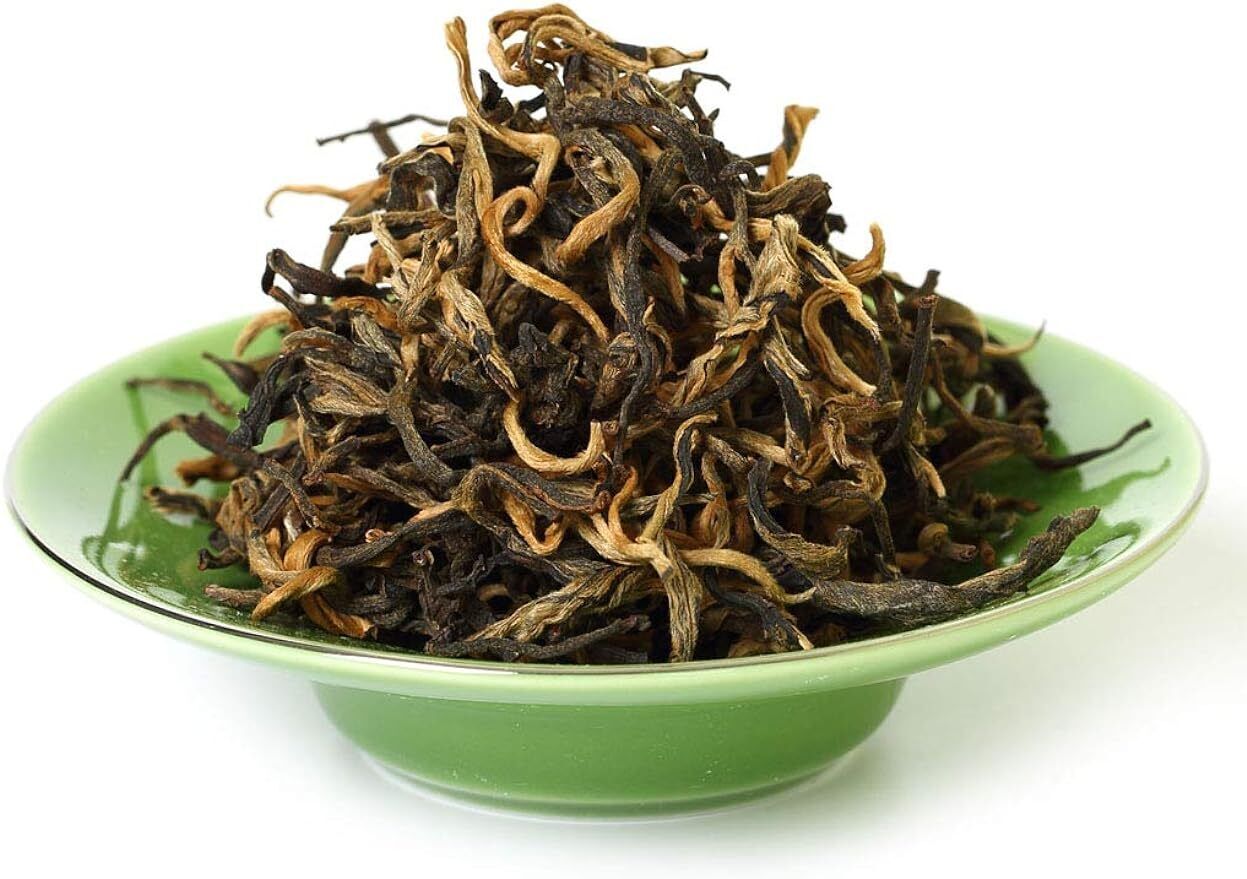 100g / 3.5oz Premium Yunnan Black Tea - Fengqing Dian Hong Dianhong Loose Leaf Main image