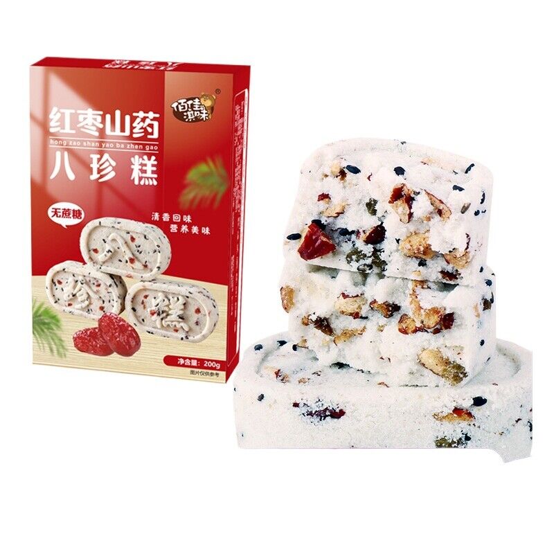Sucrose-free Red Dates Yams Eight Treasures Cakes  Snacks Meal Replacements