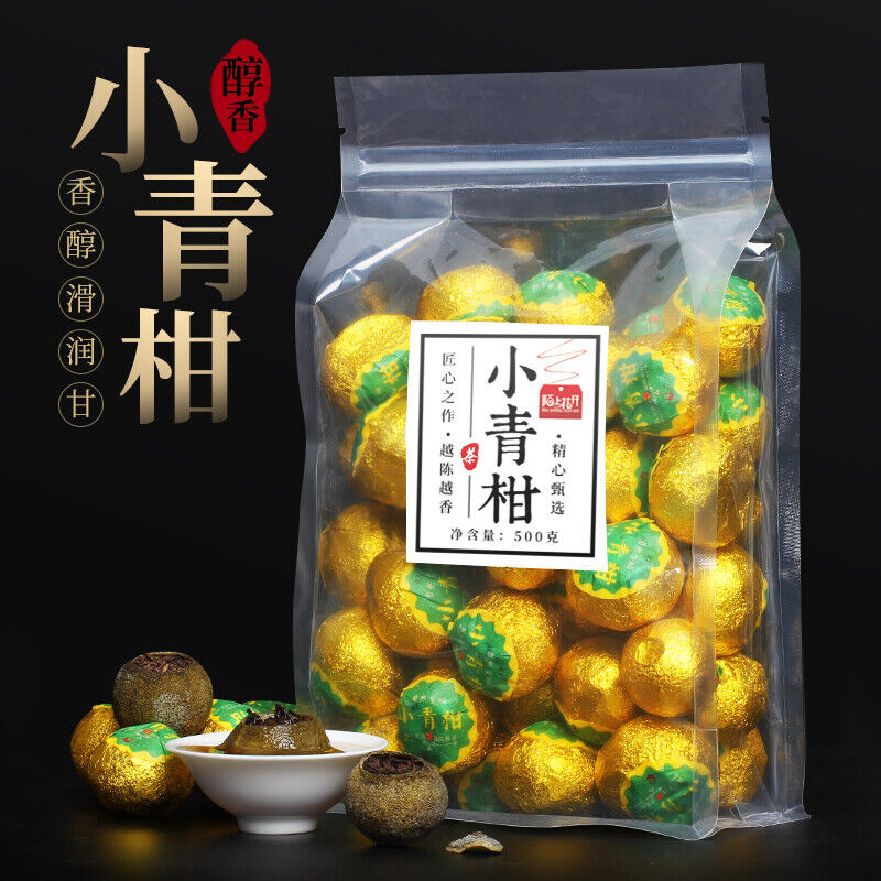 Grüner Orangenschalen-Pu-erh-Tee Reifer Tee Mandarinenschalen-Kumquat-Pu'er