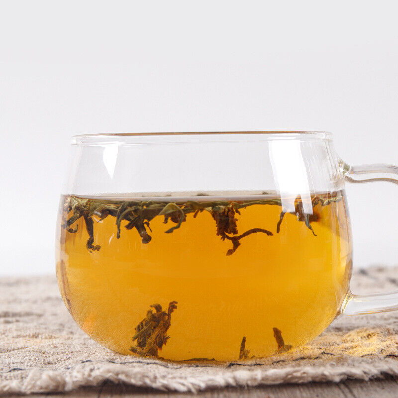 HelloYoung New Lotus Leaf Tea Lotus Leaf Mao Jian Tea Lotus Leaf Buds Bottled 50g
