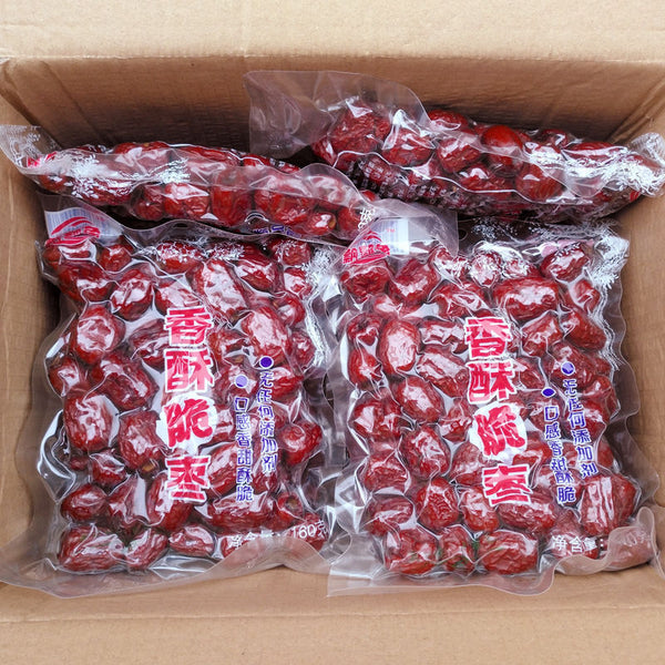 150g Crispy Seedless Jujube Dried Dates Vacuum Packed Healthy Snack
