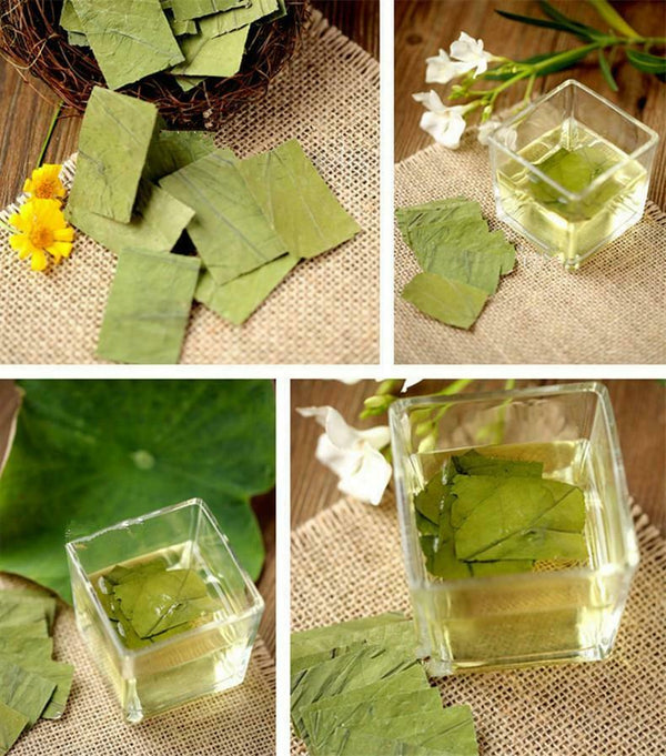 HelloYoung 50g Traditional Slimming Tea Lotus Leaf Green Tea Herbal Teafat Burn Loseweight