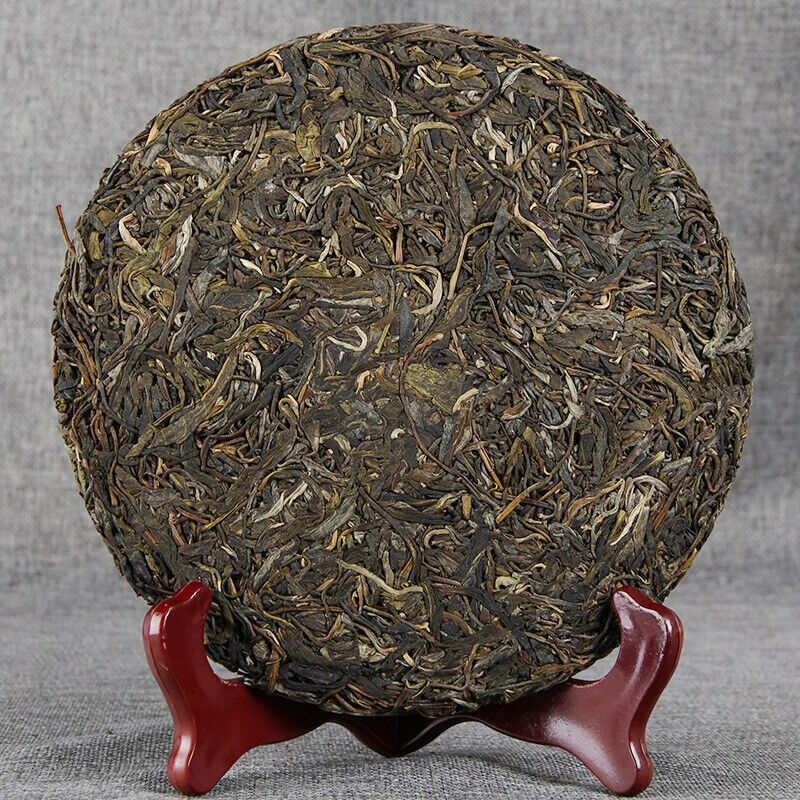 Organic Puer Tea QiZi Raw Puer Tea Cake Raw Puerh Natural Tea 357g/12.59oz Secondary image