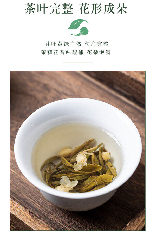 portion of 40 packets of new tea jasmine tea leaves green tea bulk strong aroma