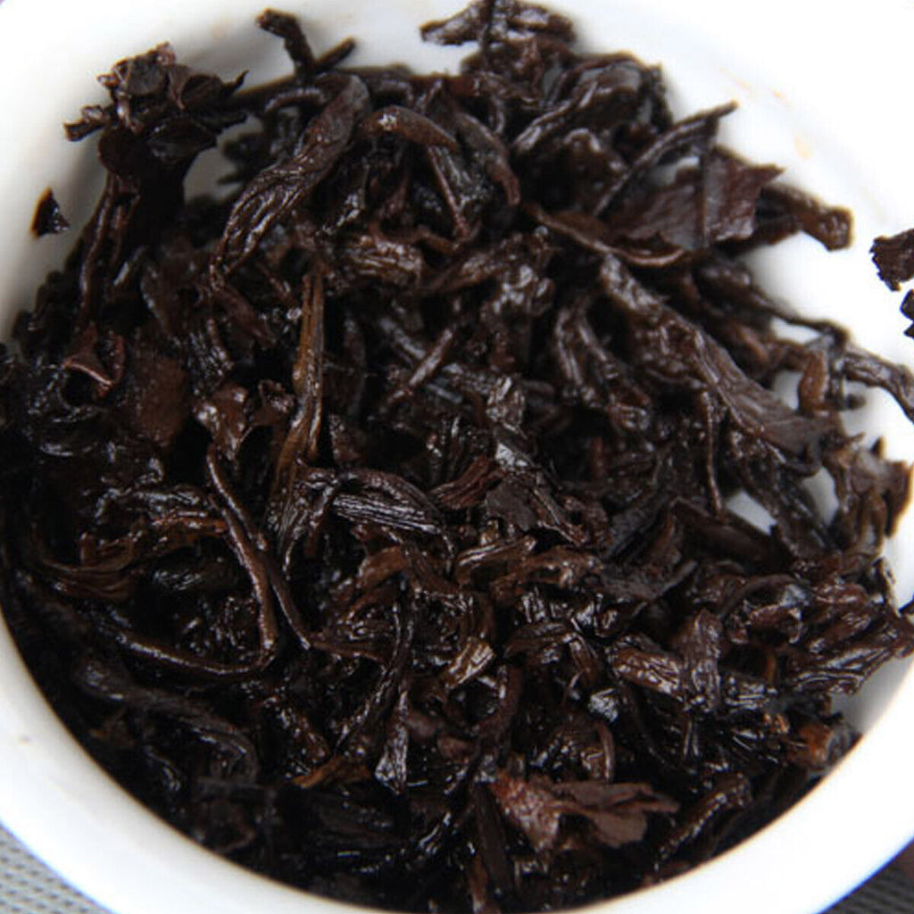 HelloYoung Top Grade Yunnan Ripe Puerh Tea Collected Puerh Qizi Cake  Cooked Tea Cake 357g