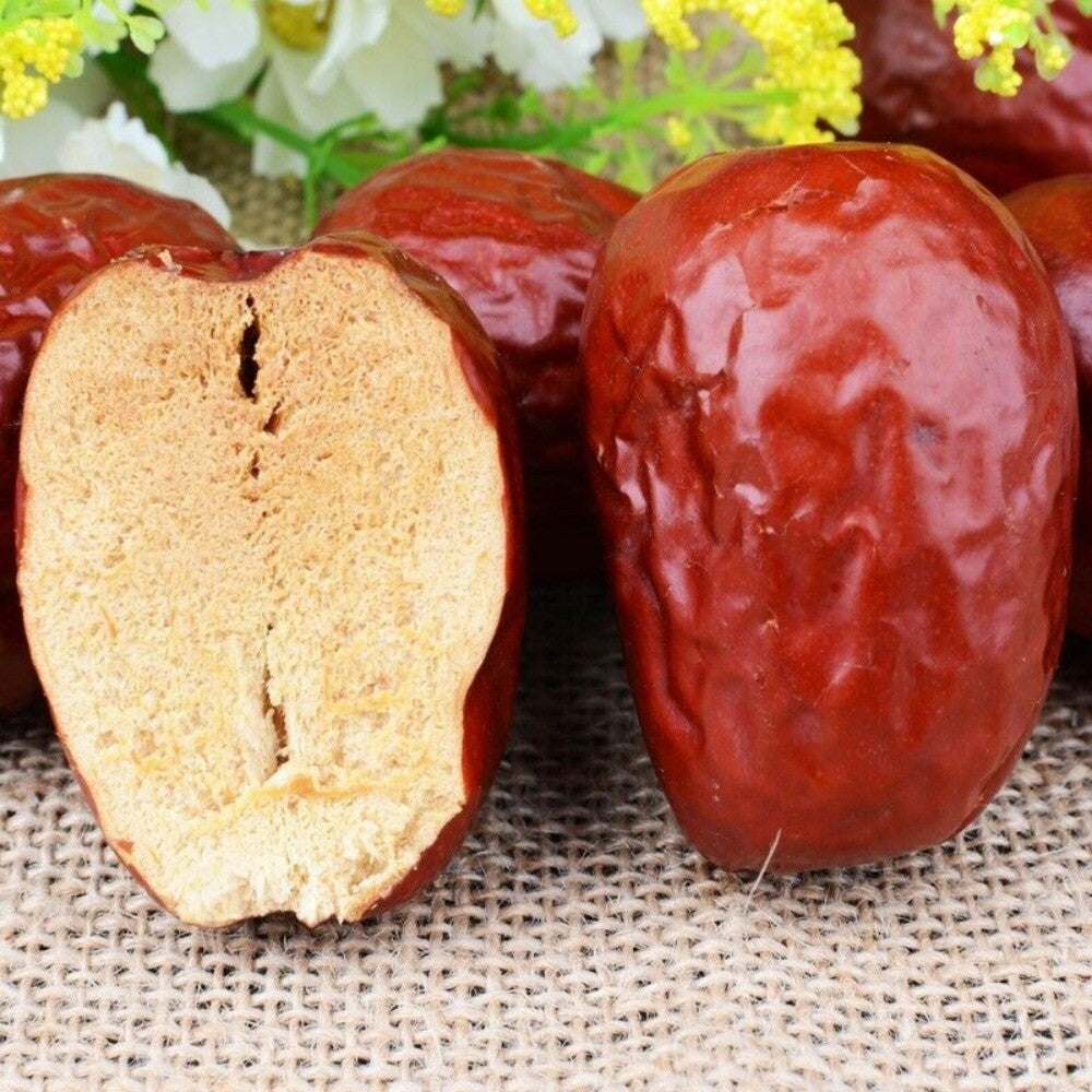 Organic Chinese Red Jujube 250g Premium Dried Chun Yu Date Fruits