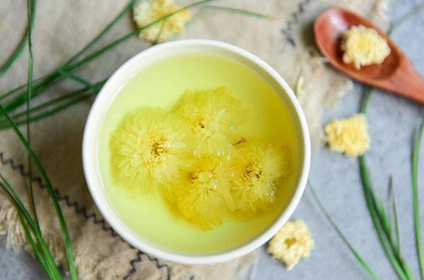 Organic Dried Chrysanthemum Buds Tea Relieve Stress High Quality