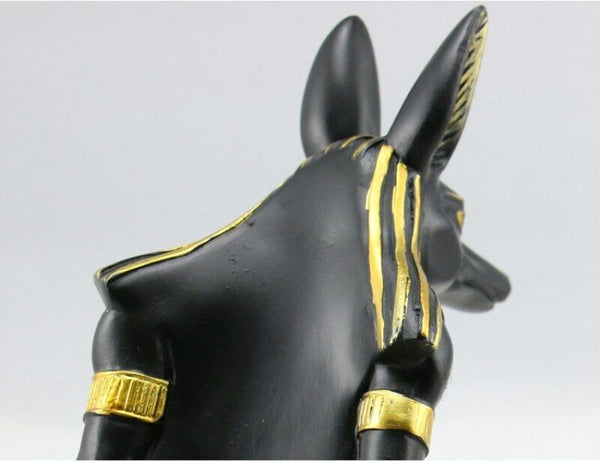 Wine Bottle Holder Resin Anubis God Wine Rack Wine Bar Kitchen Tools Accessories