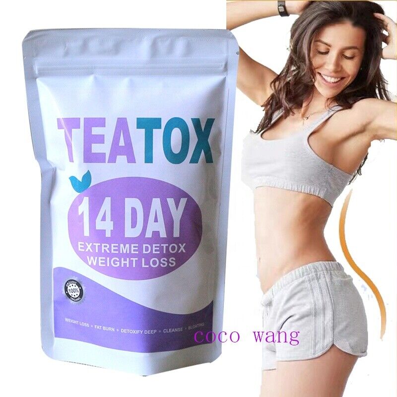 14day Teatox Extreme Detox Weight Loss Bloating Herbal Natural Organic Slim Tea Main image