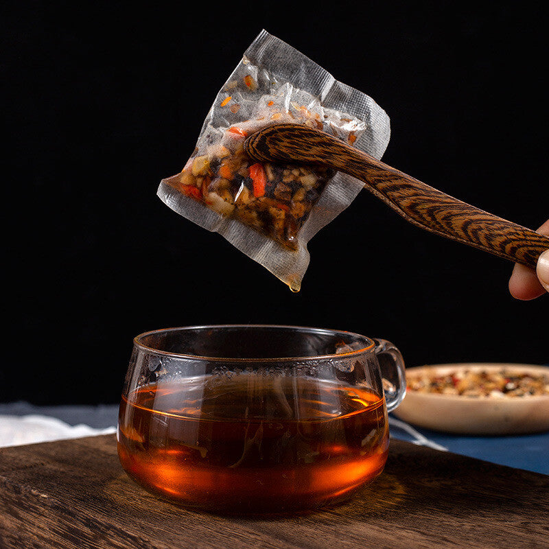 Ginseng Five-Treasure Tea - Goji, Mulberry & Yellow Essence Herbal Bags