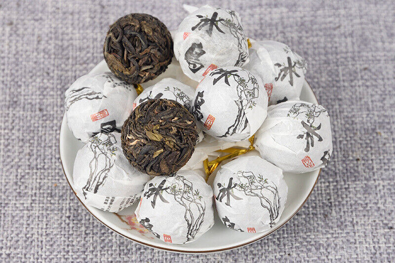 HelloYoung 500g Pu'er Raw Tuocha Iceland Dragon Pearl Yunnan Pu'er Tea