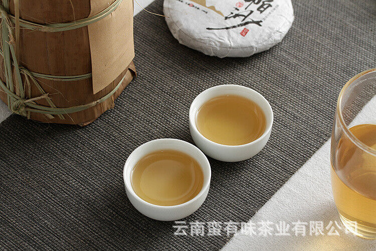 HelloYoung 100g Yunnan Pu'er Tea Pasha Small Cake Large Tree Tea Pu'er Raw Cake