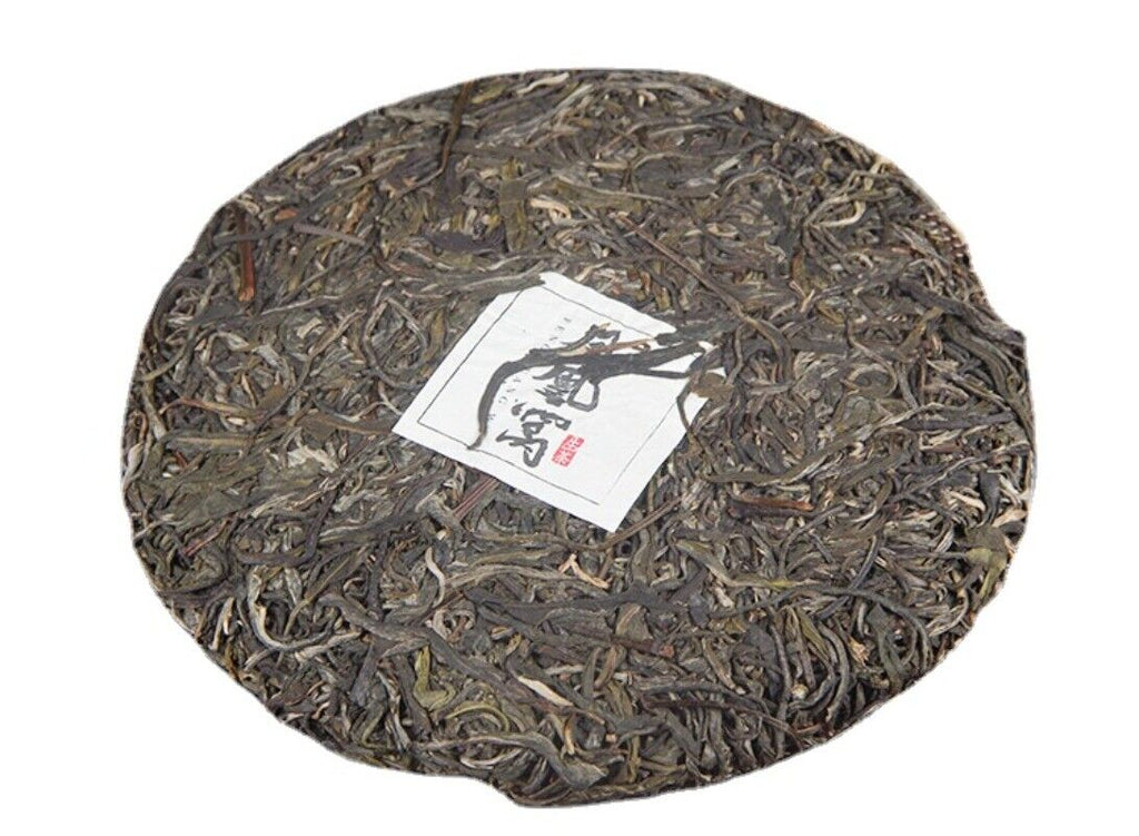 HelloYoung 357g Pu-erh Tea Cha Tea Cake Yiwu Phoenix Nest Ancient Tree Pu-erh Green Tea