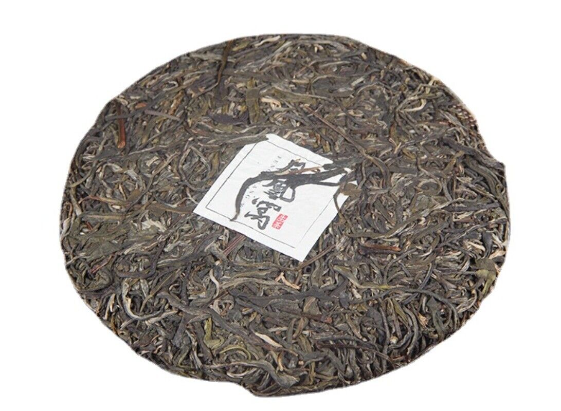 HelloYoung 357g Pu-erh Tea Cha Tea Cake Yiwu Phoenix Nest Ancient Tree Pu-erh Green Tea