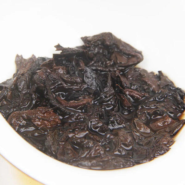 Yunnan Kongfu Puer Tea Cake Shu Puerh 357 Gram Cha Bing Yunnan Qizi Cha
