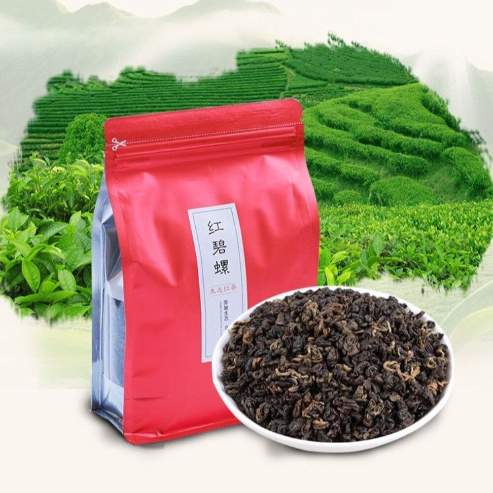 Red Biluochun Pu'er Black Tea 2024 Rich Aroma 500g Main image
