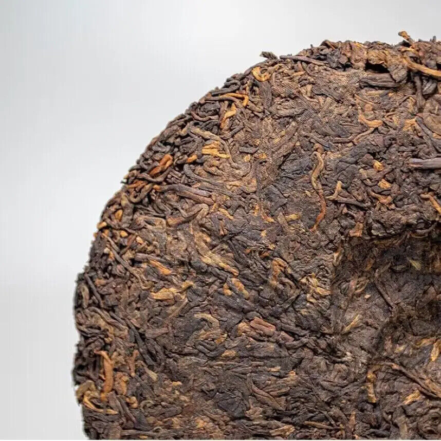 357g Good Quality Old Fermented Puer Tea Cake Ripe Shu Cha Puerh Tea