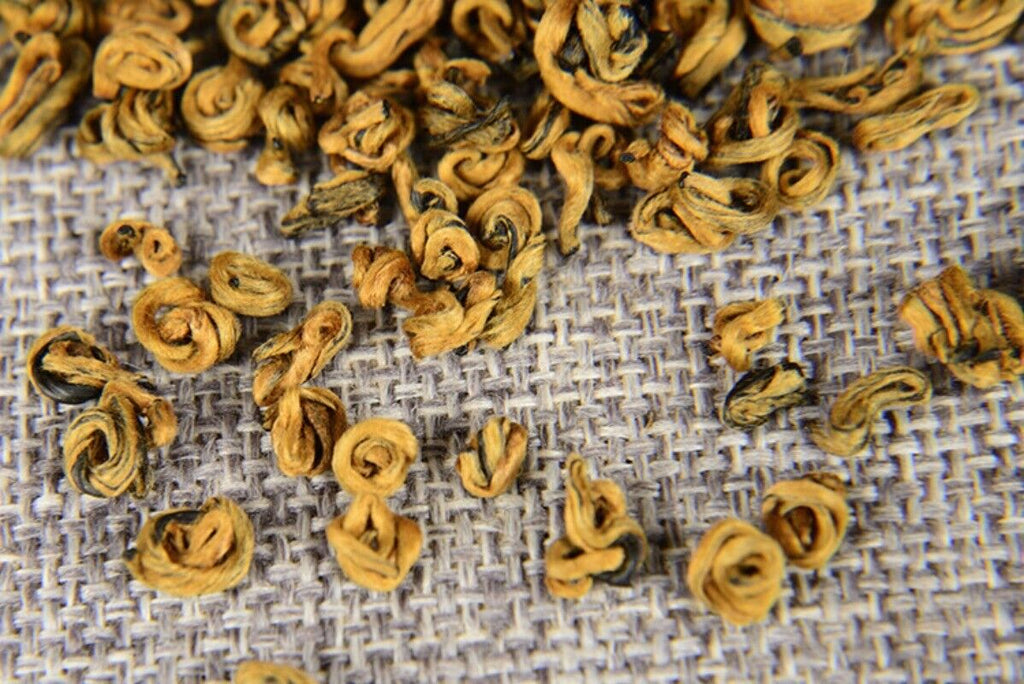 500g Yunnan Dian Hong Tea Honey Scented Golden Snail Golden Bud Black Tea