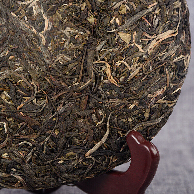 HelloYoung 357g Yunnan Raw Tea Lao Ban Zhang Raw Tea Cake Brown Mountain Tea Secondary image