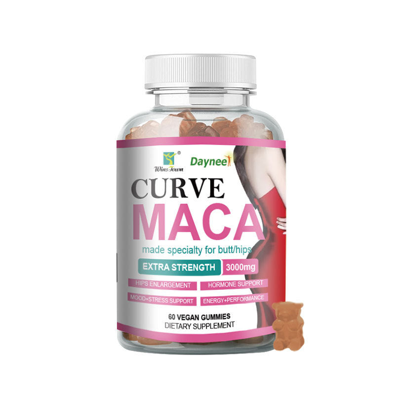 Curve Maca Gummies  3g* 60 pcs/bottle Butt Enhancement Gummy