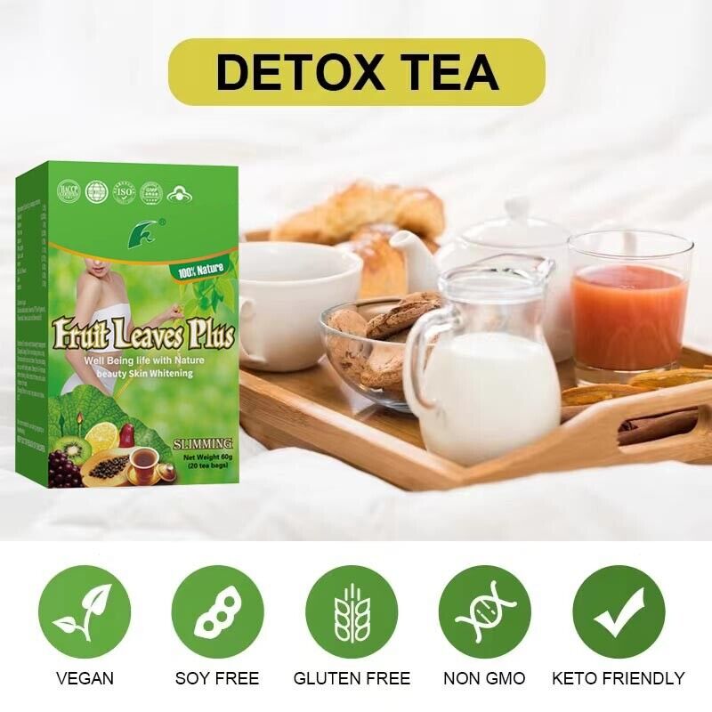 Fruit Leaves Plus Fruit Flavor Slimming Tea Hot Sale in Africa 3g*20 Bags Main image