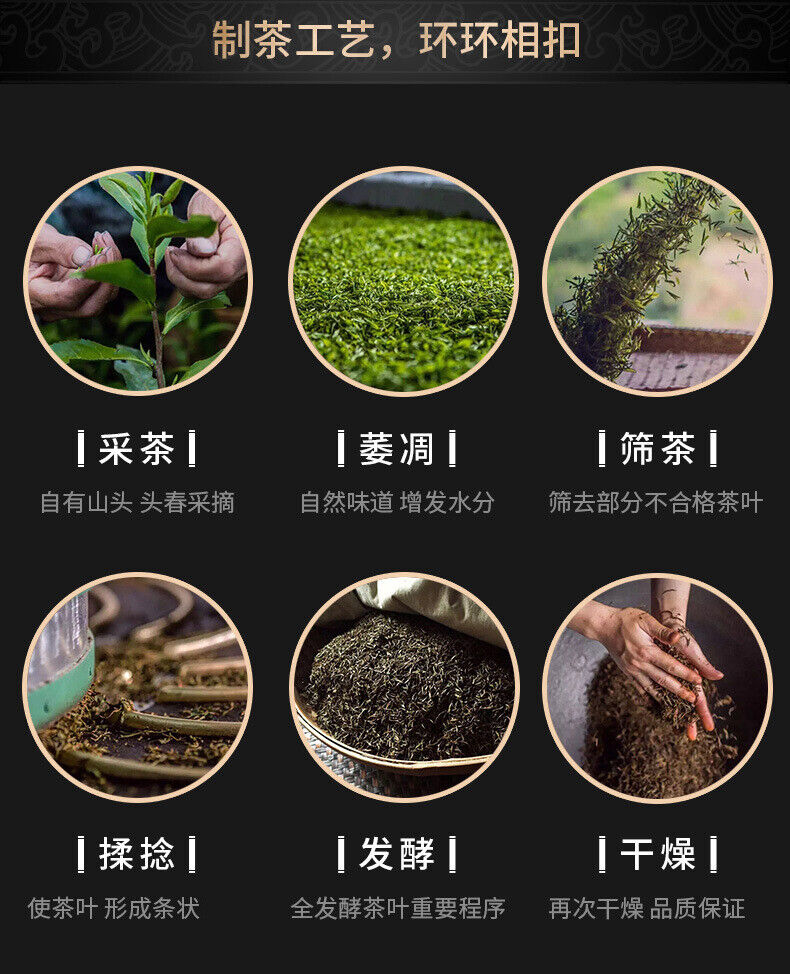 HelloYoung Jinjunmei Fujian Wuyishan Min Black Tea Tea Bagged Tea 16 Packs/Box 80g