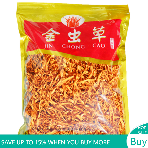 500g Organic Dried Cordyceps Sinensis Mushroom Chinese Tradition Medicine