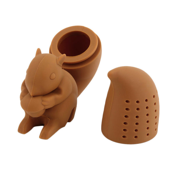 Infuser Filter Diffuser Tea Tools Loose-leaf Tea Squirrel Tea Strainer Silicone