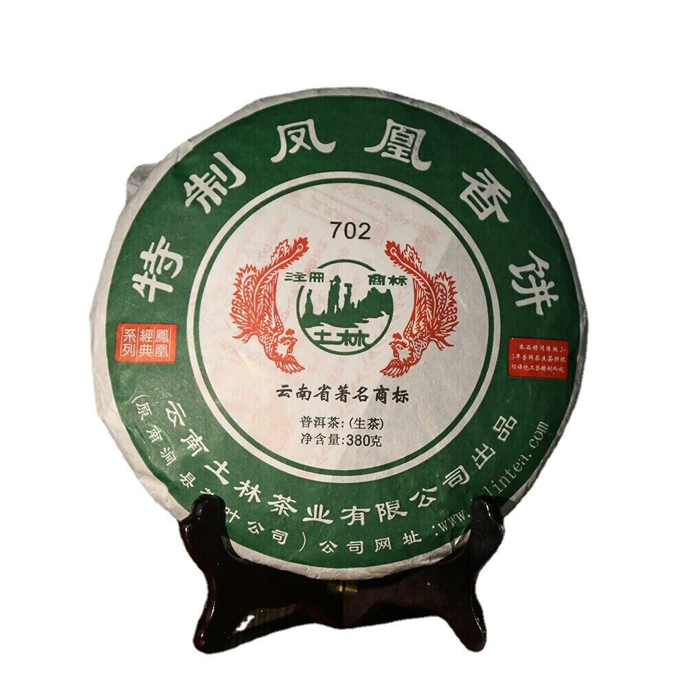 "Special Xiang Bing" 702 Shen Puer Tea 380g TuLin Phoenix Old Pu Erh Tea Main image