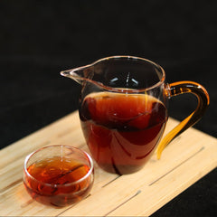 HelloYoung Pu'er Tea Palace Rock Rhyme Pu'er Ripe Tea Cake Ration Tea 357g/12.59oz