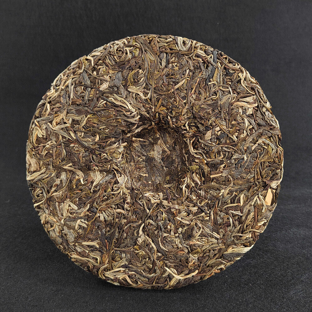 HelloYoung 357g Yiwu Jiao Mu Pu'er Tea Raw Cake Yiwu Yunnan Seven Cakes Pu'er Tea