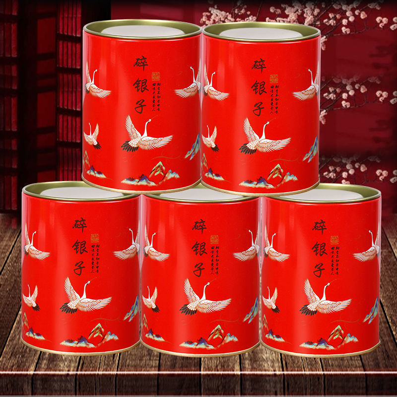 HelloYoung Glutinous Rice Fragrance Crushed Silver Tea Fossil Yunnan Pu'er Ripe Tea 50g/Can