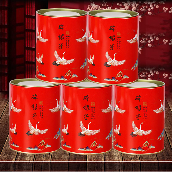 HelloYoung Glutinous Rice Fragrance Crushed Silver Tea Fossil Yunnan Pu'er Ripe Tea 50g/Can
