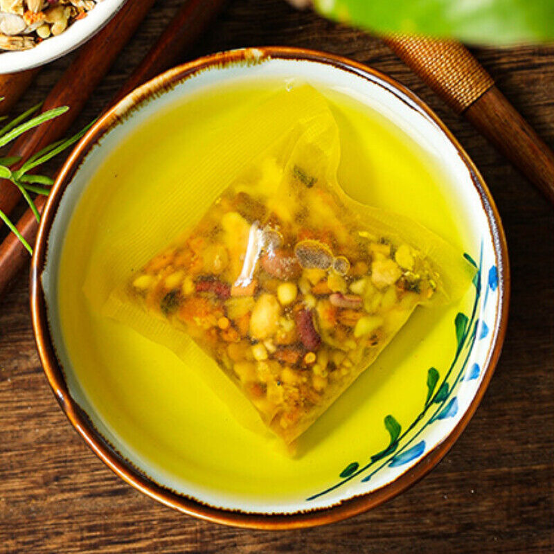 210g 10 Kinds of Mixed Herbal Tea Zhizi+hongdou+kuqiao Anti-humidity Herbs Tea