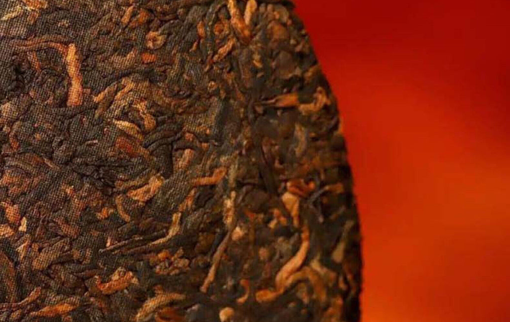 HelloYoung Yunnan Pu'er Tea Lincang Iceland Ripe Tea Cake Tea 357g Pu'er Tea Cake