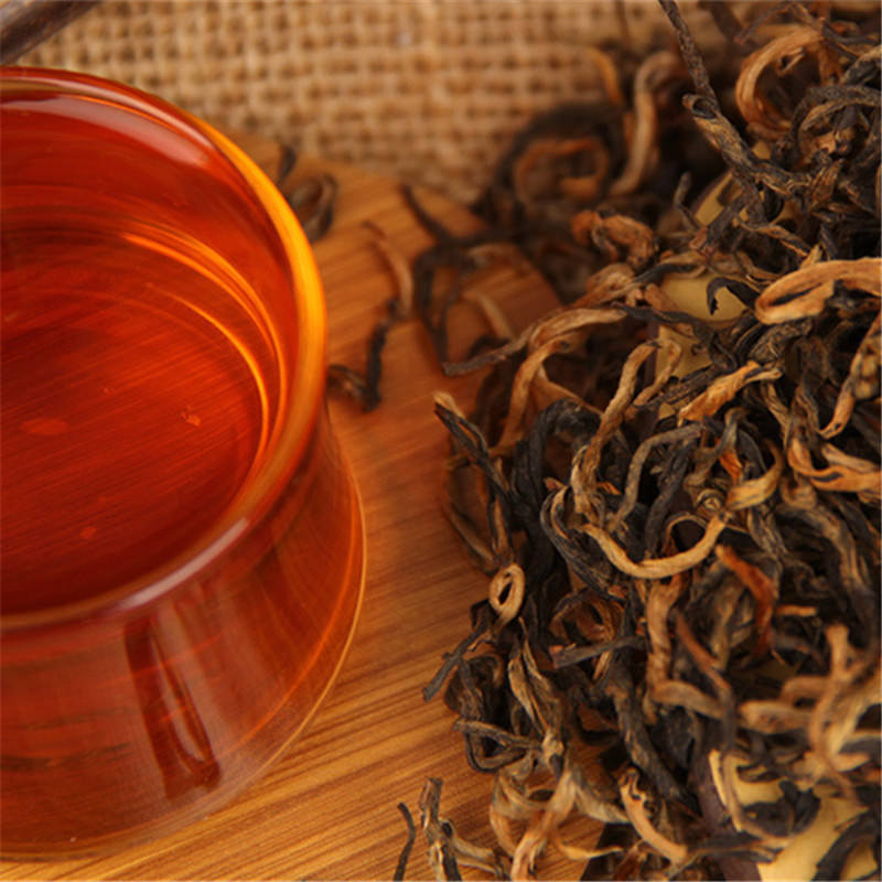 HelloYoung200g Kunming crested early spring honey rhyme gold screw black red Dianhong food