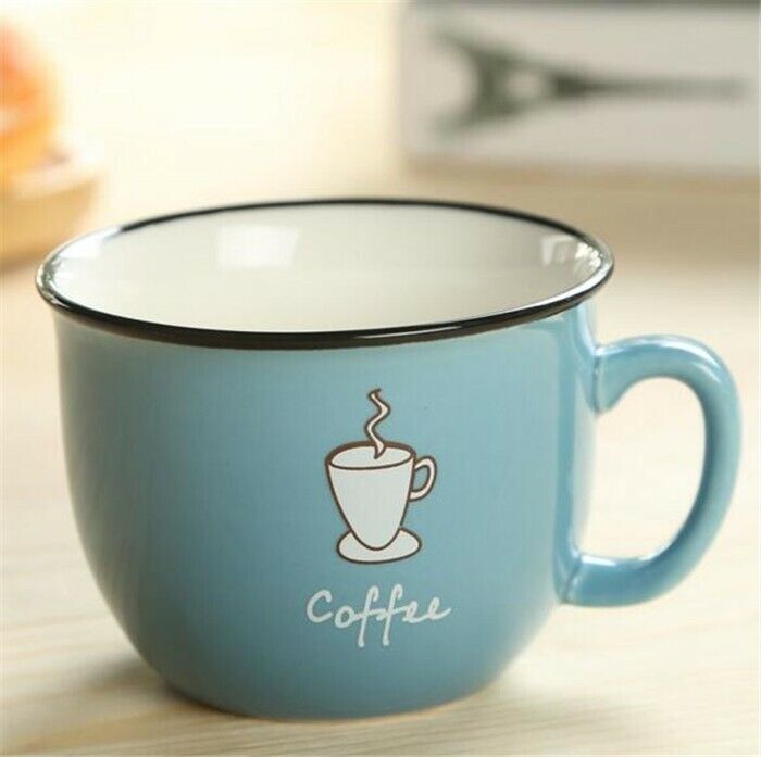 Ceramic Mug Coffee Milk Breakfast Cup Cute Porcelain Tea Mugs 250ml Novetly Gift