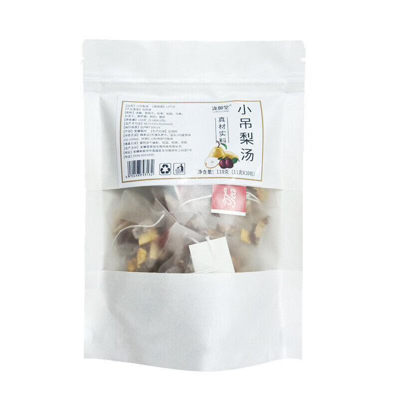Rock Sugar Snow Pear Tremella Tea Winter Drink Longan Jujube Goji Tea