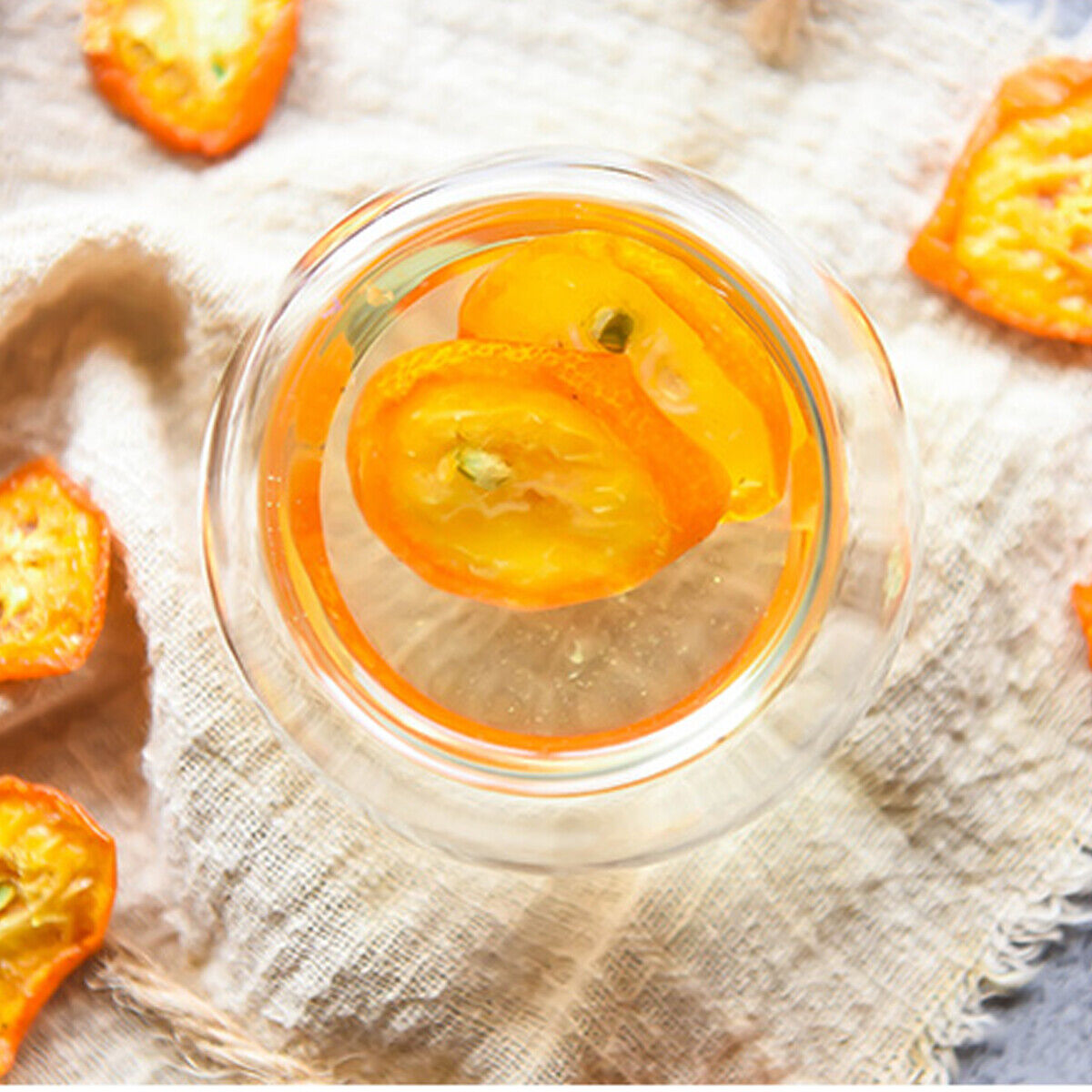 Chinese Kumquat Slices Tea Fruit Tea Special Moistening Lung Health An Appetite