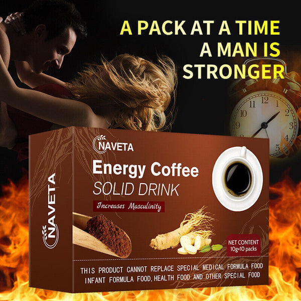 Men's Energy Coffee Men's Tea Fitness Refresher Coffee 100g