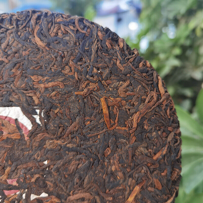HelloYoung Heirloom Ripe Tea Brown Mountain Ripe Tea 357g Pu'er Tea Ripe Tea