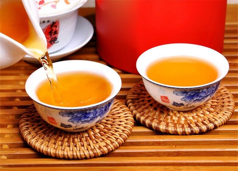 HelloYoung Chinese Organic Da Hong Pao Black Tea 100g Oolong Tea Gift Package Healthy Drink