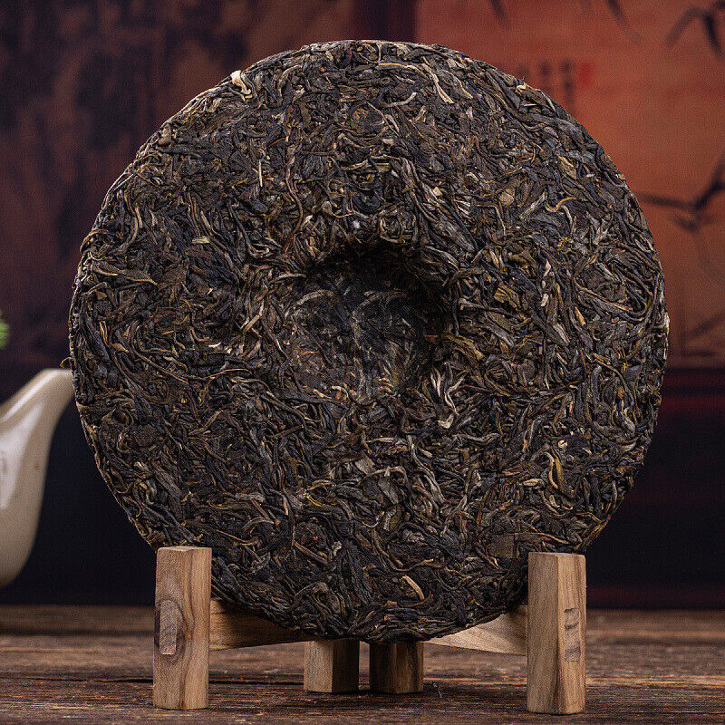 Yiwu Shengcha Dashu Spring Tea Pu'er Tea Qizi Cake Tea 357g