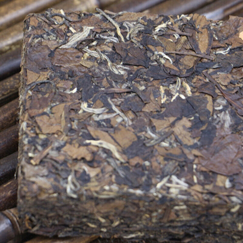 HelloYoung White Tea Brick Ancient Shou Mei Tea Chinese Tea Health 500g Top-Grade Secondary image