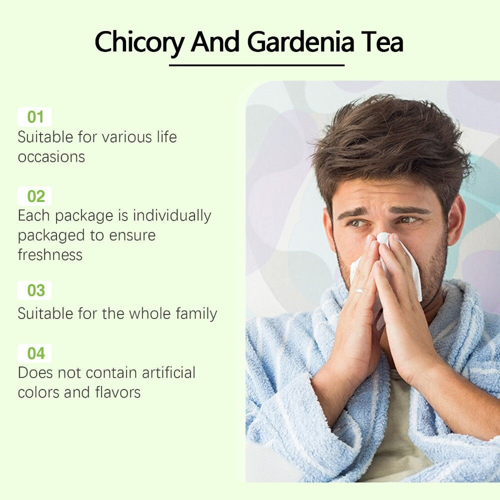 Tea Chicory Gardenia Dandelion & Wolfberry Blend for Kidney and Liver Health