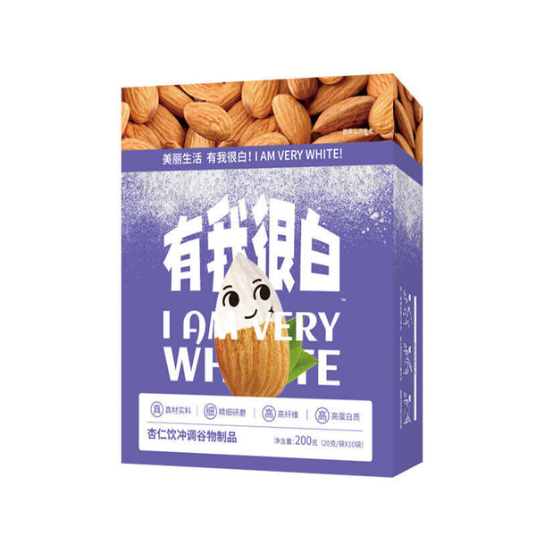 Almond 7 White Drinking Powder Nutritional Meal Replacement Drink Almond Powder